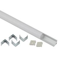 купить Комплект с угловым анодированным профилем ЭРА 1616S 16х16мм 2м и квадратным экраном 2м CAB280 (5/60/1200) в Пензе Комплект с угловым анодированным профилем ЭРА 1616S 16х16мм 2м и квадратным экраном 2м CAB280 (5/60/1200)