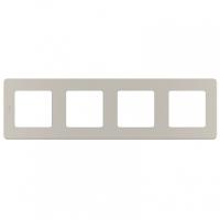 купить Инспириа рамка скрытая 4-ая шампань универсально  в Пензе Инспириа рамка скрытая 4-ая шампань универсально