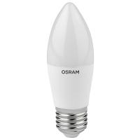 купить Лампа свеча свд Е27 10Вт 4000К 800лм B75 матовая Osram LED Value black в Пензе Лампа свеча свд Е27 10Вт 4000К 800лм B75 матовая Osram LED Value black
