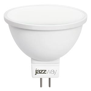 купить Лампа свд 220В GU5.3 7Вт 3000К 520лм MR16 матовая Jazzway  в Пензе Лампа свд 220В GU5.3 7Вт 3000К 520лм MR16 матовая Jazzway