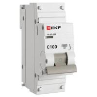 купить Автомат 1Р 100А C 10кА ВА47-100 EKF PROxima  в Пензе Автомат 1Р 100А C 10кА ВА47-100 EKF PROxima
