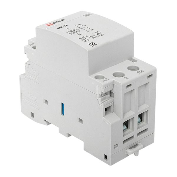 купить Контактор модульный 32А 220В 1НО 1НЗ 2мод КМ EKF PROxima в Пензе Контактор модульный 32А 220В 1НО 1НЗ 2мод КМ EKF PROxima