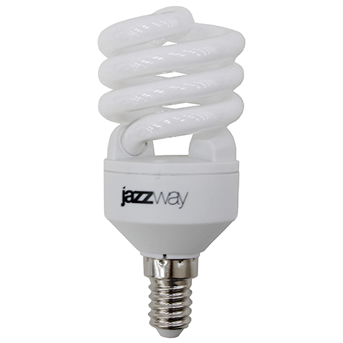купить Лампа клл E14 15Вт 2700К 700лм спираль Jazzway  в Пензе Лампа клл E14 15Вт 2700К 700лм спираль Jazzway