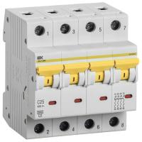 купить Автомат 4Р 25А C 6кА ВА47-60М IEK  в Пензе Автомат 4Р 25А C 6кА ВА47-60М IEK