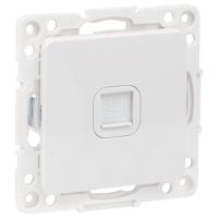 купить Стокгольм белый розетка RJ45 скрытая 1-ая в Пензе Стокгольм белый розетка RJ45 скрытая 1-ая
