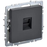 купить Брайт графит розетка RJ45 скрытая 1-ая кат.5E в Пензе Брайт графит розетка RJ45 скрытая 1-ая кат.5E