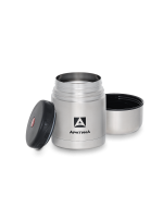 Термос 0,5л нержавеющая сталь Арктика широкое горло 8час для еды серебро