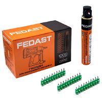 купить Гвозди 3*16мм усиленные с газовым баллоном FEDAST 1000шт в Пензе Гвозди 3*16мм усиленные с газовым баллоном FEDAST 1000шт