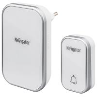 купить Звонок беспроводной открытая белый IP20/IP54  Navigator 36мелодий в Пензе Звонок беспроводной открытая белый IP20/IP54  Navigator 36мелодий