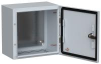купить Корпус ЩМП-1- 300*300*200мм IP66 сталь серый IEK в Пензе Корпус ЩМП-1- 300*300*200мм IP66 сталь серый IEK