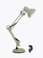 Светильник настольный 60Вт E27 фисташковый подставка/струбцина Ultra LIGHT