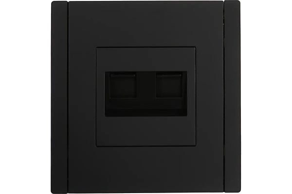 купить Фортепиано черный механизм RJ45 2x8(8) скрытая 2-ая  в Пензе Фортепиано черный механизм RJ45 2x8(8) скрытая 2-ая