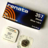 купить Батарейка дисковая G13 (357, LR1154, LR44) BL1 Renata  в Пензе Батарейка дисковая G13 (357, LR1154, LR44) BL1 Renata
