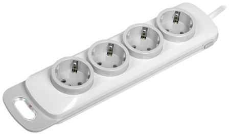 купить Удлинитель 5-мест 1,5м ПВС 3*1 белый выкл 2*USB IEK   в Пензе Удлинитель 5-мест 1,5м ПВС 3*1 белый выкл 2*USB IEK