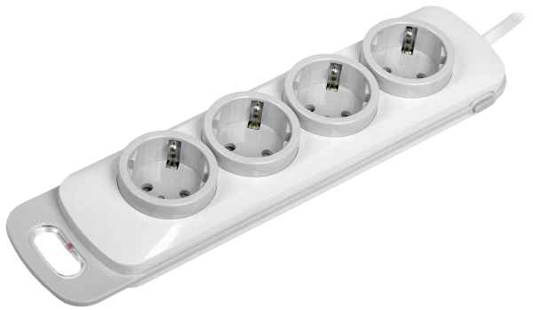 купить Удлинитель 5-мест 1,5м ПВС 3*1 белый выкл 2*USB IEK   в Пензе Удлинитель 5-мест 1,5м ПВС 3*1 белый выкл 2*USB IEK