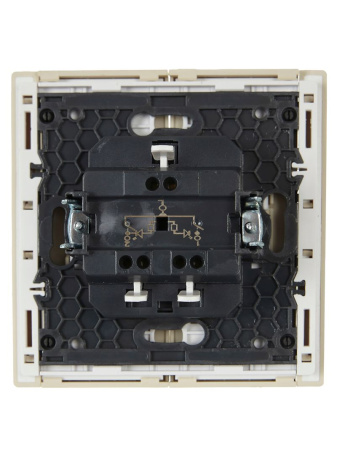 купить Фортепиано ваниль выключатель 2кл с подсветкой скрытая 10А IP20  в Пензе Фортепиано ваниль выключатель 2кл с подсветкой скрытая 10А IP20