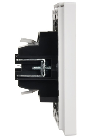 купить Фортепиано белый выключатель кнопочный 1кл скрытая 10А IP20  в Пензе Фортепиано белый выключатель кнопочный 1кл скрытая 10А IP20