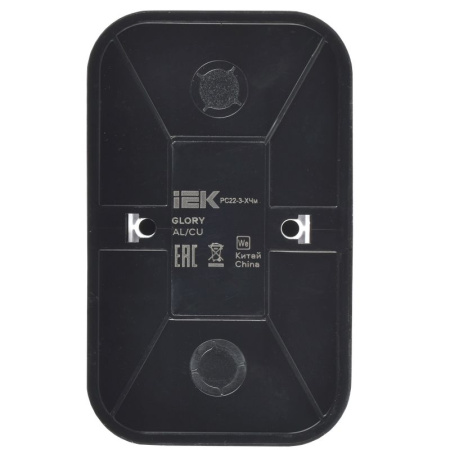 купить GLORY Роз. 2-я с з/к без з/ш о/у 16А РС22-3-ХЧм черн. м. IEK в Пензе GLORY Роз. 2-я с з/к без з/ш о/у 16А РС22-3-ХЧм черн. м. IEK