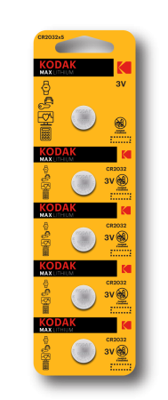 купить Батарейка дисковая CR2032 штучно Kodak  в Пензе Батарейка дисковая CR2032 штучно Kodak