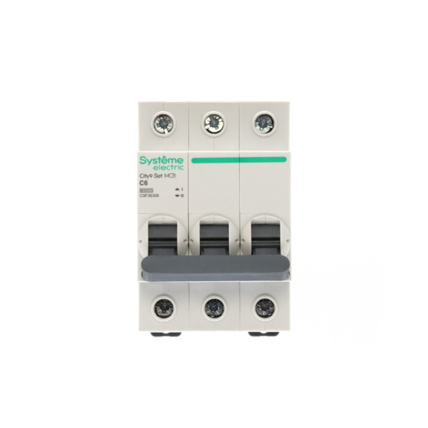 купить Автомат 3Р 6А C 6кА City9 Systeme Electric  в Пензе Автомат 3Р 6А C 6кА City9 Systeme Electric