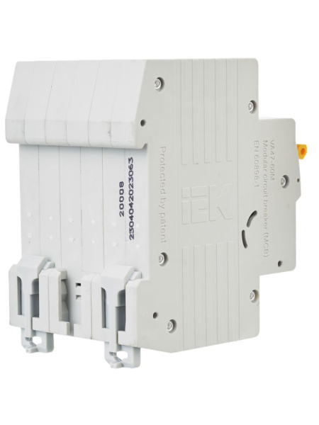 купить Автомат 3Р 63А C 6кА ВА47-60М IEK  в Пензе Автомат 3Р 63А C 6кА ВА47-60М IEK