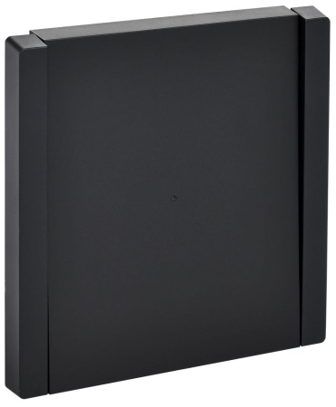 Фортепиано черный переключатель 1кл с подсветкой скрытая 10А IP20 