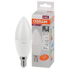 купить Лампа свеча свд Е14 10Вт 4000К 800лм В37 матовая Osram LED Value в Пензе Лампа свеча свд Е14 10Вт 4000К 800лм В37 матовая Osram LED Value