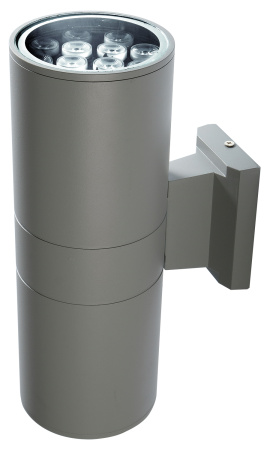 купить Светильник настенный свд 24Вт 6500К 2160лм IP65 серый металл в Пензе Светильник настенный свд 24Вт 6500К 2160лм IP65 серый металл