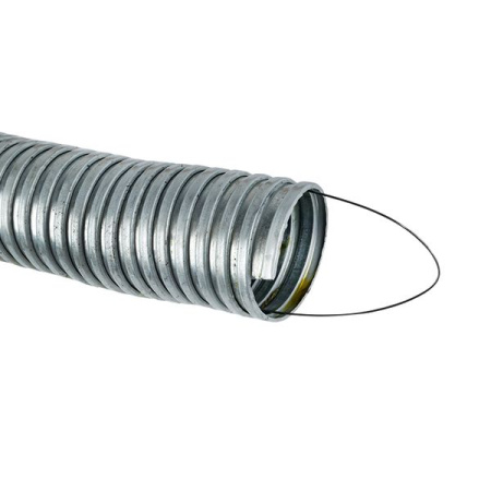 Металлорукав 50мм сталь IP00 Р3-ЦХ с протяжкой EKF 15м