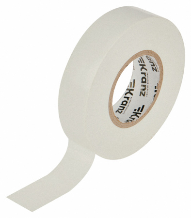 купить Изолента ПВХ 19мм*20м белый Kranz  в Пензе Изолента ПВХ 19мм*20м белый Kranz