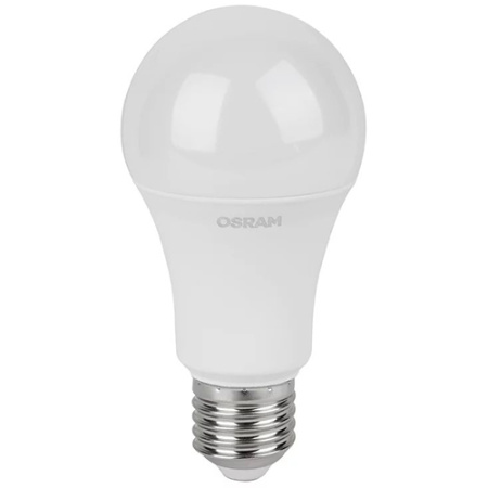 Лампа светодиодная 220В Е27 30Вт 4000К 2400лм стандарт A70 матовая Osram LED Value black