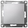 AtlasDesign алюминий переключатель 1кл скрытая 10А IP20 