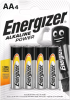 купить Батарейка AA(пальчик) алкалиновая BL4 Energizer  в Пензе Батарейка AA(пальчик) алкалиновая BL4 Energizer
