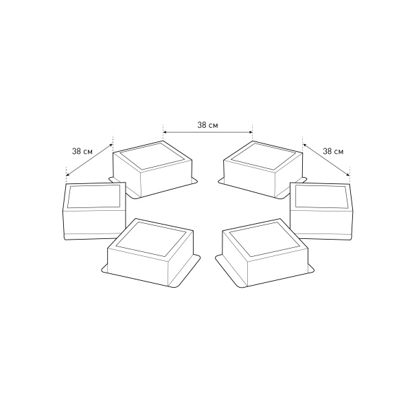купить Светильник даунлайт свд 36Вт 4000К 3420лм квадрат металлик встраиваемый ЭРА 6х грильято в Пензе Светильник даунлайт свд 36Вт 4000К 3420лм квадрат металлик встраиваемый ЭРА 6х грильято