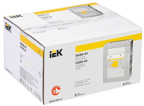 купить Автомат 3Р 400А 35кА ВА88-40 IEK  в Пензе Автомат 3Р 400А 35кА ВА88-40 IEK