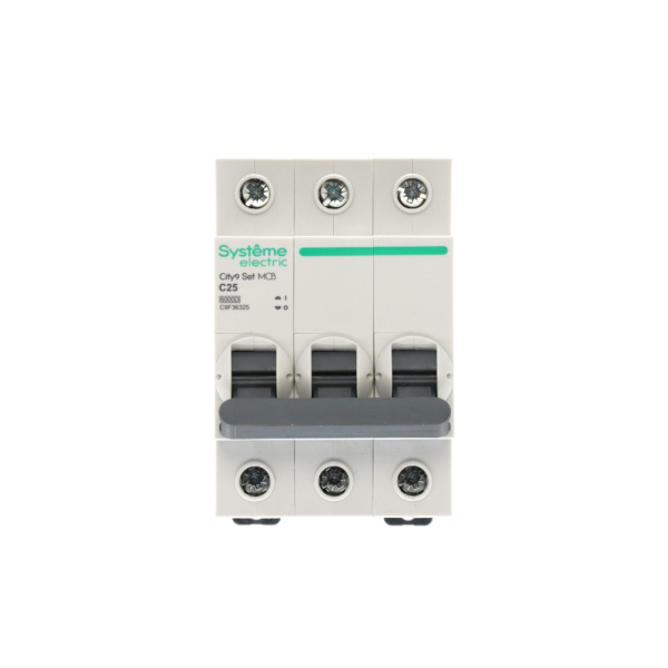 купить Автомат 3Р 25А C 6кА City9 Systeme Electric  в Пензе Автомат 3Р 25А C 6кА City9 Systeme Electric