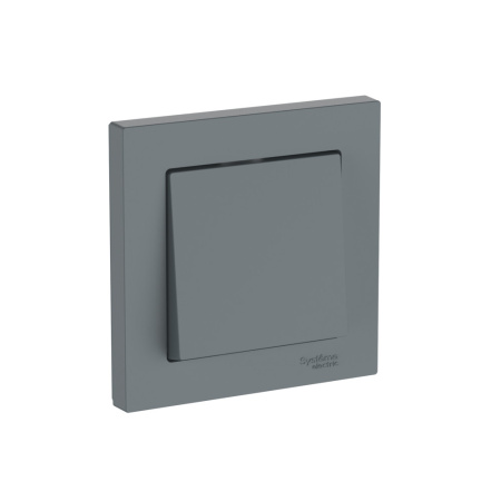 Атлас грифель выключатель 1кл скрытая 10А IP20 быстрозажим.клем.  