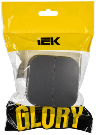 купить Глори сталь выключатель 2кл открытая 10А IP20   в Пензе Глори сталь выключатель 2кл открытая 10А IP20