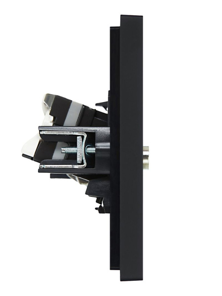 купить Фортепиано черный механизм RJ45+TV скрытая 2-ая  в Пензе Фортепиано черный механизм RJ45+TV скрытая 2-ая