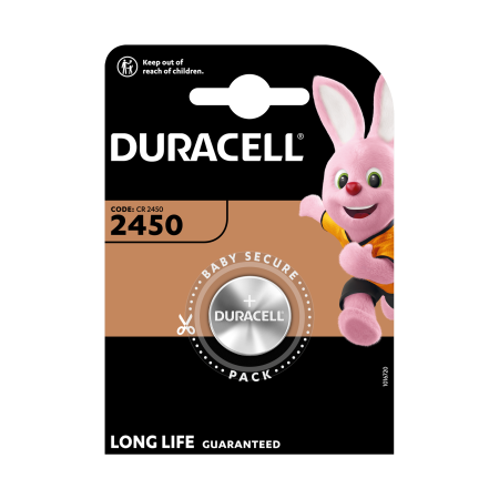 купить Батарейка дисковая CR2450 BL1 Duracell  в Пензе Батарейка дисковая CR2450 BL1 Duracell