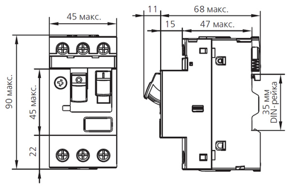 купить Автомат защиты двигателя 1,6-2,5А ВА-431 Schneider Electric в Пензе Автомат защиты двигателя 1,6-2,5А ВА-431 Schneider Electric