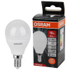 купить Лампа шар свд Е14 10Вт 4000К 800лм P45 матовый Osram LED Value black в Пензе Лампа шар свд Е14 10Вт 4000К 800лм P45 матовый Osram LED Value black