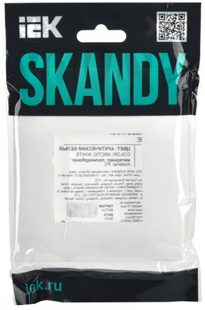 купить SKANDY Рамка 1-мест. SK-F01W арк. бел. IEK в Пензе SKANDY Рамка 1-мест. SK-F01W арк. бел. IEK