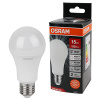 купить Лампа светодиодная 220В Е27 15Вт 4000К 1200лм стандарт A60 матовая Osram LED Value black аналог 707110,707111 в Пензе Лампа светодиодная 220В Е27 15Вт 4000К 1200лм стандарт A60 матовая Osram LED Value black аналог 707110,707111