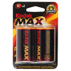 купить Батарейка D(R20,LR20) алкалиновая BL2 Kodak Max в Пензе Батарейка D(R20,LR20) алкалиновая BL2 Kodak Max