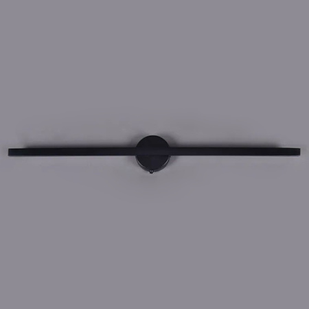 Светильник настенный (бра) свд 26Вт 4500К 1400лм черный Россвет с выключателем