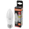 купить Лампа свеча свд Е27 12Вт 3000К 960лм B39 матовая Osram LED Value black в Пензе Лампа свеча свд Е27 12Вт 3000К 960лм B39 матовая Osram LED Value black