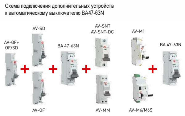 купить Автомат 1Р 4А C 6кА ВА47-63N EKF PROxima  в Пензе Автомат 1Р 4А C 6кА ВА47-63N EKF PROxima
