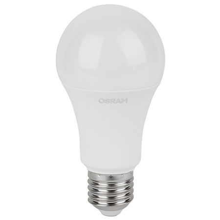 купить Лампа светодиодная 12-36В Е27 9Вт 4000К 1000лм стандарт A60 матовая Osram низковольтная в Пензе Лампа светодиодная 12-36В Е27 9Вт 4000К 1000лм стандарт A60 матовая Osram низковольтная