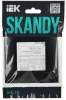 купить SKANDY Рамка 1-мест. SK-F01Bl черн. IEK в Пензе SKANDY Рамка 1-мест. SK-F01Bl черн. IEK